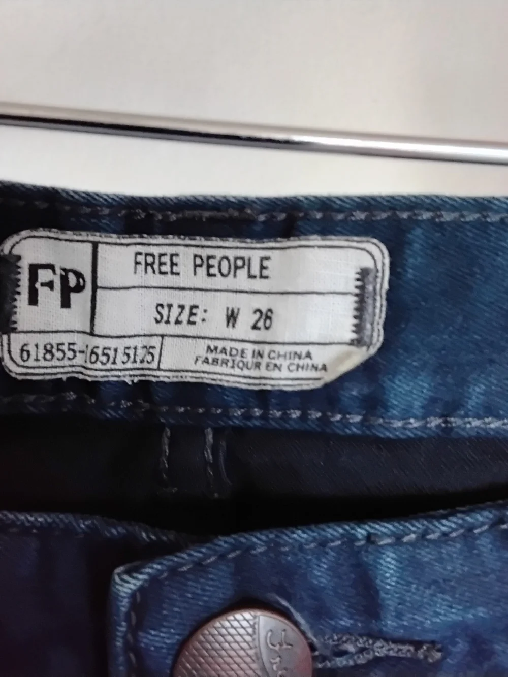 Free People Midnight Wash Skinny Jeans
